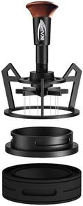 IKAPE 58MM WDT Tool, Espresso Stirrer Distribution Tool, Adjustable Needle Height, Coffee Stirrer with Dosing Funnel & Stand by IKAPE