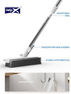 3 in 1 Floor Scrub Brush with Long Handle, Multi-Angle Swivel Head - Image 5