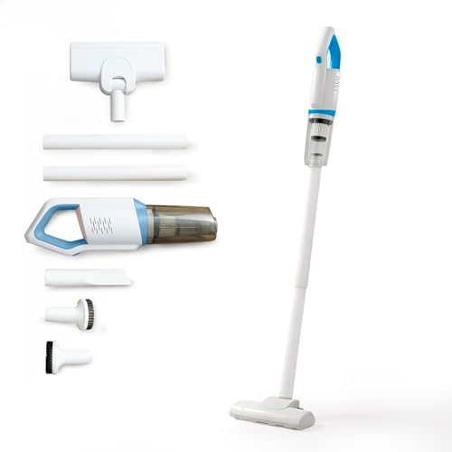 Handheld Cordless Vacuum Cleaner for Home Car Upholstery - Rechargeable Stick Dust Buster for Pet Hair Hardwood Floor & Mattress 15k Pa Lite Pro by Unknown