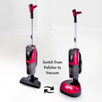 Ewbank EPV1100 4-in-1 Floor Cleaner, Scrubber, Polisher and Vacuum, Red Finish, 23-Foot Power Cord - Image 2