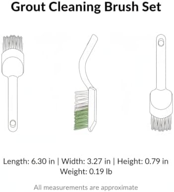 Grout Cleaning Brush Set, 4-Piece Tile Scrubbing Tool Kit for Narrow Gaps and Corners, Durable PP Plastic Crevice Cleaner for Bathroom Shower and Kitchen Backsplash (Set of 4) - Image 7