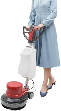 1100W Electric Floor Buffer & Scrubber & Polisher Machine, Multi-functional Floor Cleaning Machine with 2Gal Tank, Heavy Duty Floor Buffer Machine, Commercial Tile Floor Polishing Cleaner Machine by Unknown