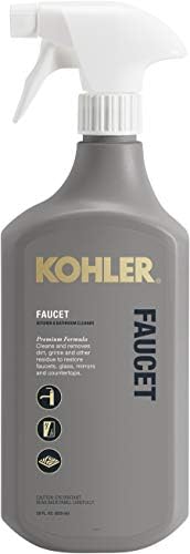 KOHLER K-EC23723-NA Faucet Cleaner, Kitchen and Bathroom Cleaner, Streak Free Shine, Ammonia and Alcohol Free, 28 FL Oz by Unknown