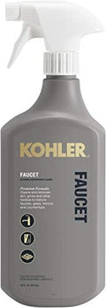 KOHLER K-EC23723-NA Faucet Cleaner, Kitchen and Bathroom Cleaner, Streak Free Shine, Ammonia and Alcohol Free, 28 FL Oz by Unknown
