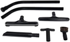 Traverse 14" Commercial Vacuum Multi-Surface Tool Attachment Kit with 2-Piece Steel S-Wand for Backpack Vacuums by Cen-TecSystems