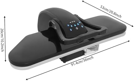 36" Large Steam Iron Press, 1600W Intelligent Digital Steam Press(Black) - Image 2