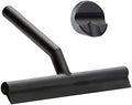 Zone Denmark Effortless Elegance Glass Wiper with Magnetic Holder for Stylish and Convenient Bathroom Maintenance Black, 6.7"x 8.3"inches by ZoneDenmark