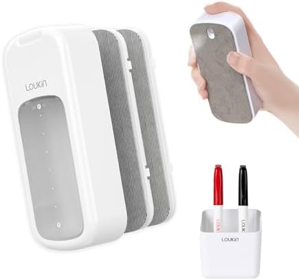 loukin All-in-One Dry Erase Eraser, Replaceable Whiteboard Eraser Kit by LOUKIN