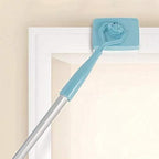 Fdit Telescopic Handle Cleaning Brush with Ergonomic Grip and Microfiber Pad for Home Restaurant Hotel Cleaning, 53 Inch Extendable (Sky-Blue) - Image 7