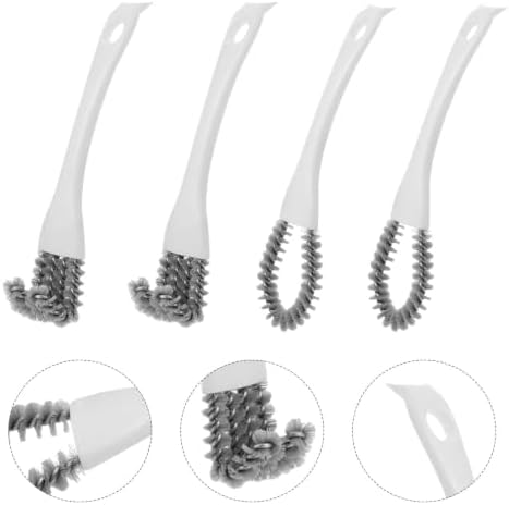 4pcs Stovetop Cleaning Brush U Shaped with Hooked Head for Precision - Image 7