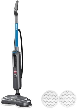 BISSELL Spinwave SmartSteam Steam Cleaner Mop, Swivel Steering, 3897A by BISSELL