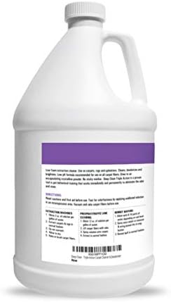 Stuart Pet Supply Co. Professional Strength Deep Clean (Gal.) 3X Carpet Cleaner Solution & Deodorizer, Concentrated Encapsulating Carpet Shampoo, Pet Odor & Dirty Carpet Cleaning Solution 128 fl oz. - Image 2