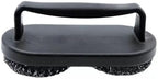 Wire Grill Brush, BBQ Scrub Brush with Double U Handle, Multipurpose Scrub Tool for Cast Iron Skillets Griddles and Oven Racks, Black by Unknown