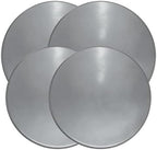 Range Kleen 550 Stainless Steel Round Burner Kovers, Set of 4 by RangeKleen-ToH