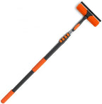 LAANPOLE 20FT Window Squeegee with Extension Pole, 2-in-1 Squeegee for Window Cleaning, Professional Cleaning Kit for Home with 12FT Telescoping Pole for Outdoor Indoor Use by LAANPOLE