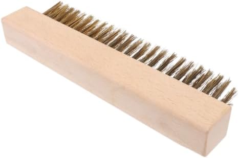 Copper Stove Brush with Wood Handle for Kitchen Oven Cleaning - Image 6