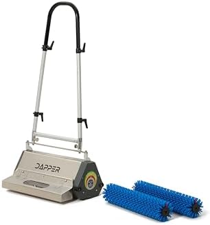 22" Counter-Rotating Brush (CRB) Commercial Carpet & Hard Floor Cleaning Machine – 450 RPM, Quiet 53 dBA, Durable 60 lb Wide-Area Scrubber – Ideal for Banquet Halls, Event Centers & Large Facilities by DapperSupply