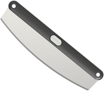 Everdure Pizza Rocker - Powerful One-Cut Stainless Steel Blade, Durable and Comfortable Grip, Dishwasher Safe – Ideal Pizza Cutter for Pizza Lovers, Chefs, Cooks, Bakers by Everdure