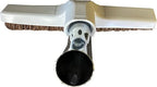 32mm (1 1/4") Horse Hair Metal Neck Floor Brush, 10" Wide Head (White) - Image 6