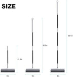 Floor Scrub Brush with Long Handle, Heavy-Duty Stiff Bristles, V-Shape Floor Scrubber Brush for Tile, Concrete & Grout Lines, Stand-Up Cleaning for Garage, Bathroom, Deck & Patio - Image 5