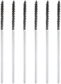 HARFINGTON 6pcs Wire Bore Brush Set 6 Inch Length 5/32 Inch Shank Stainless Steel Bristles Cleaning Brush for Clean Car Part Tube Kitchen Garage by HARFINGTON