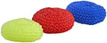 Nylon Scouring Pads-Dish Scrubber, for Dishes, Pots, and Stoves, Durable Mesh Scourers, for Tough Cleaning. Nylon Dish Scrubbers, Pack of 3, Assorted Colors (Superio) by Superio