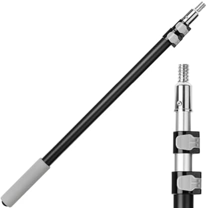 Bates- ‎Telescoping Pole, 2.4 to 6 Ft Long, Black & Gray, Paint Roller Extension Pole for Painting by BatesChoice