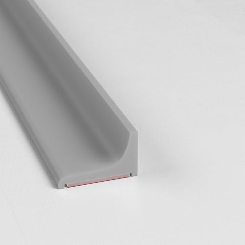 Grey Kitchen Sink Splash Guard and Bathtub Water Barrier, 39 in by Risunpet