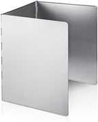 3 Sided Oil Splatter Guard, Upgrade Stainless Steel Anti Splatter Shield for Stove Top Cooktop, Yhuitek Foldable Grease Splatter Screen Oil Barrier, 11.7" x 14.7" (H) by Home