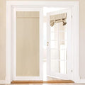 NICETOWN Door Curtain Panel, Room Darkening Farmhouse Sliding Glass Cover by NICETOWN
