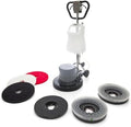 Industrial Floor Polisher Machine with (1 Tank + 2 Brushes + 1 Pad Holder) ,1.5 HP by FaragJanitorial