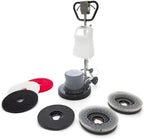 Industrial Floor Polisher Machine with (1 Tank + 2 Brushes + 1 Pad Holder) ,1.5 HP by FaragJanitorial