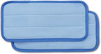 Unger Professional ProClean Indoor Window Cleaning Replacement Pads, 2 Pack, Hold Dust and Dirt, Works with Glass Cleaners and Solutions, Non-Drip Surface Pad by Unger