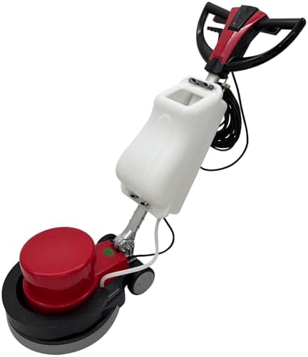 17in Industrial Floor Scrubber Buffer Heavy Duty Polisher Machine 39.4ft Cable, Low Noise 110V 1500W by HayWHNKN
