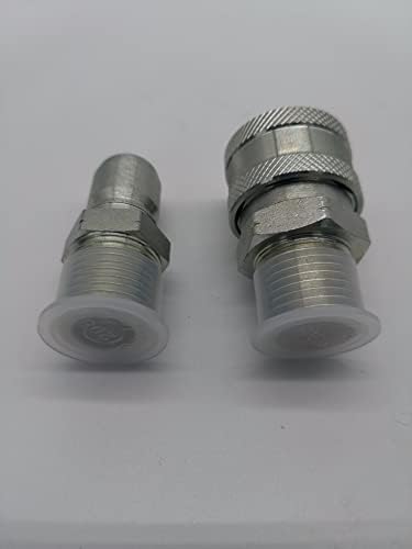 Quick Connect Kit,1/2”inch Male Thread Fittings,5000 PSI Quick connect Socket,Male Pipe Thread, Pressure Washer Adapter Set, 2 Pieces - Image 3