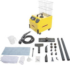 Vapamore MR-750 Ottimo Heavy Duty Steam Cleaner. Electronic Solenoid For Dry Steam Control, Full Stainless Steel Boiler,1 Gallon Water Capacity, Multipurpose, Chemical Free, 24 Professional Tools - Image 3
