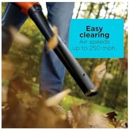 BLACK+DECKER 3-in-1 Electric Leaf Blower, Leaf Vacuum/Mulcher, Up to 250 MPH, Premium Disposable System, Corded, 12-Amp Handheld Lightweight Corded Electric Combo (BV6600) - Image 3