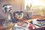KitchenAid Artisan, 5-Qt Tilt Head Stand Mixer, KSM150PS, Contour Silver - Image 4