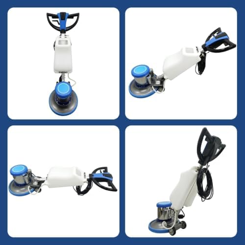 Commercial Floor Polisher Buffer Heavy Duty Multi-functional 17" Industrial Floor Scrubber Machine 110V - Image 6