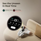 JIGOO J300 Bed Vacuum Cleaner, Dust Sensor, Pet Hair, UV and Heat, Corded - Image 3