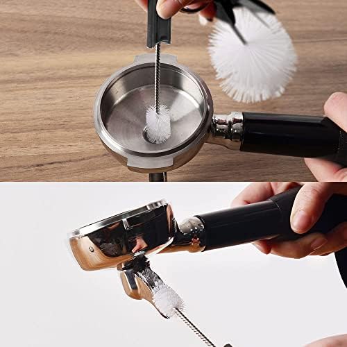 Espresso Brush Machine Cleaning Brush - CAFEMASY 5pcs Coffee Machine Cleaning Brush Pack Barista Tools for Cleaning Espresso Machine Group Head Steam Wand Milk Frother Drip Tray Coffee Mug - Image 5