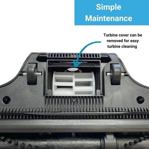 Upgraded Turbo Brush Replacement for ProTeam Backpack Vacuum Cleaners – Replaces Part # 836357 – Deep Cleaning Carpet Tool for Medium to High Pile Rugs, Commercial, Hotel & Office Grade - Image 4