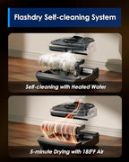 Tineco Floor ONE Switch S6 Stretch Wet Dry Vacuum Cleaner, Multi-Function, 180° Lay-Flat, Anti-Tangle Design, Self-Cleaning, 65Min Runtime, Dual-Edge Cleaning, Whole-House Cleaning Floor Cleaner - Image 5