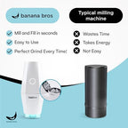 Banana Bros OTTO GO Electric Herb Grinder with Manual Control, White - Image 6
