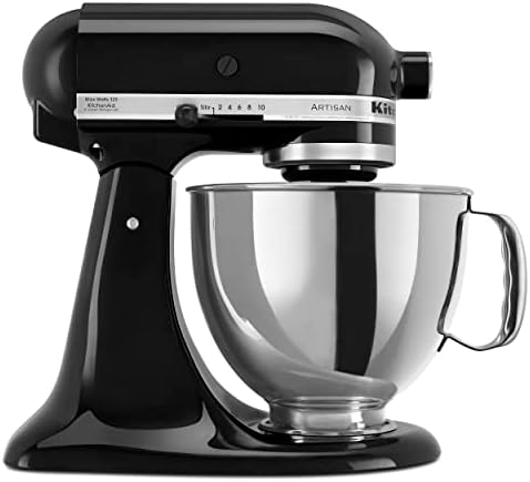 KitchenAid Artisan, 5-Qt Tilt Head Stand Mixer, KSM150PS, Onyx Black by Unknown