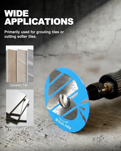 Tile Saw Blade Set, 5PCS Mortar Raking Disc - Image 3