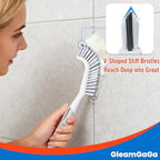 3 Pack Shower Brush for Cleaning, Heavy-Duty Scrub Brush Set for Bathroom - Image 6