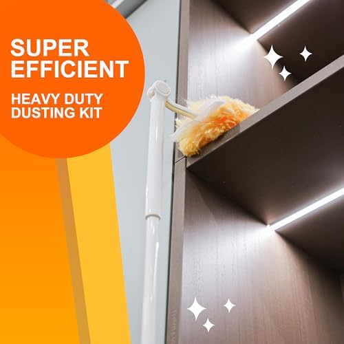Multi Surface Duster Refills, 360-Degree Heavy Duty, 100 Count, Compatible with Swiffer Dusters - Image 7