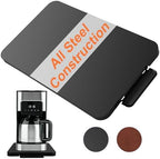 Sliding Tray for Coffee Maker, Countertop Appliance Slider 9” × 14.5” by Whaleme