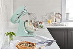 KitchenAid Artisan, 5-Qt Tilt Head Stand Mixer, KSM150PS, Ice Blue - Image 4